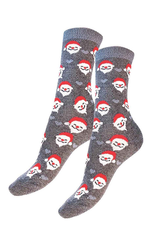 All Over Santa Christmas Socks CGCB