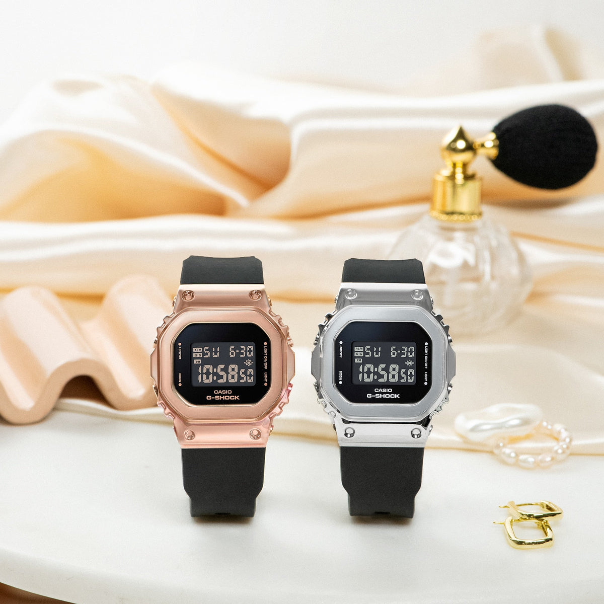 G-Shock Metal Covered Women Watch GMS5600PG-1