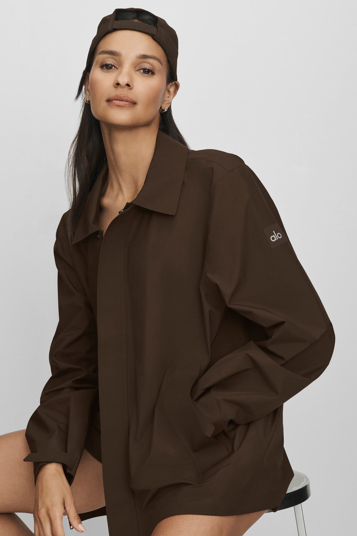 Alpha Shell Overshirt - Espresso