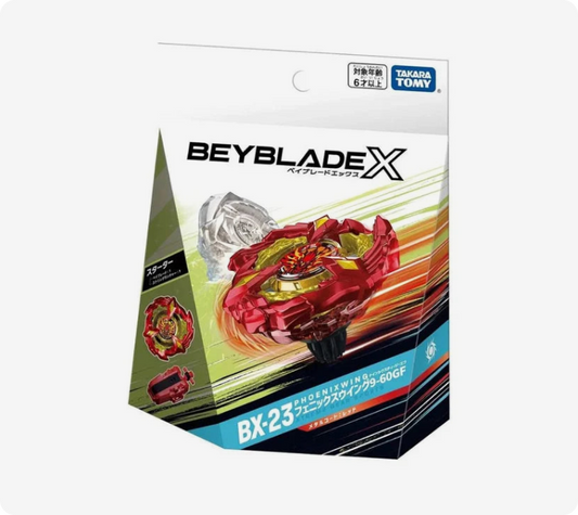 Takara Tomy Beyblade X BX-23 Pheonix Wing Starter Set