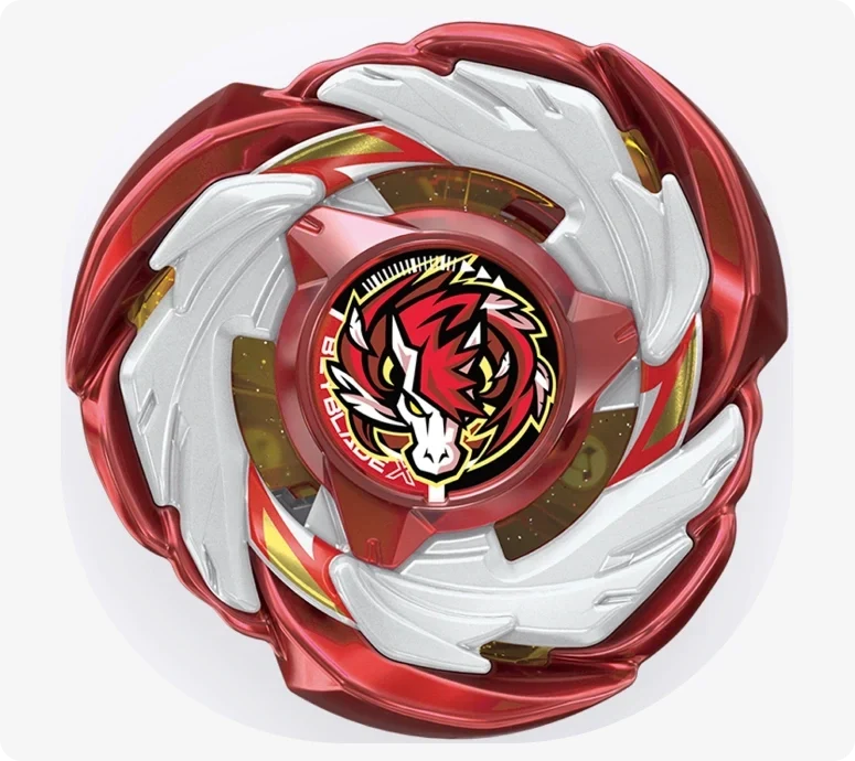 Takara Tomy Beyblade X CX-00 Pegasus Blast ATr Starter - Metal Coat Red