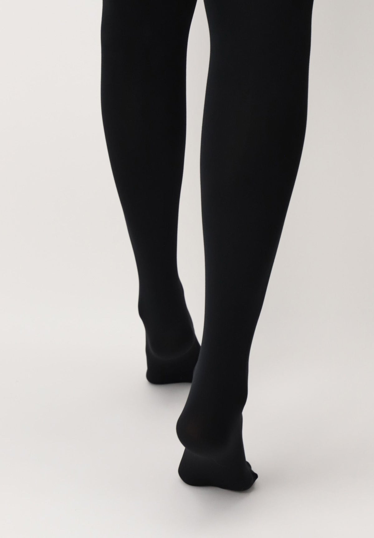 Warm and Soft 100 Opaque Tights - Black