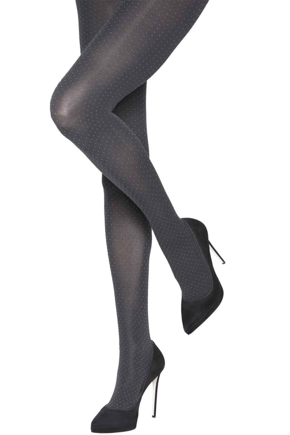 Opaque Two Tone Spot Tights CAIS