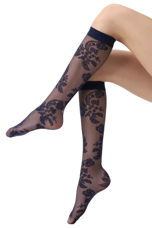 Paisley Knee Highs