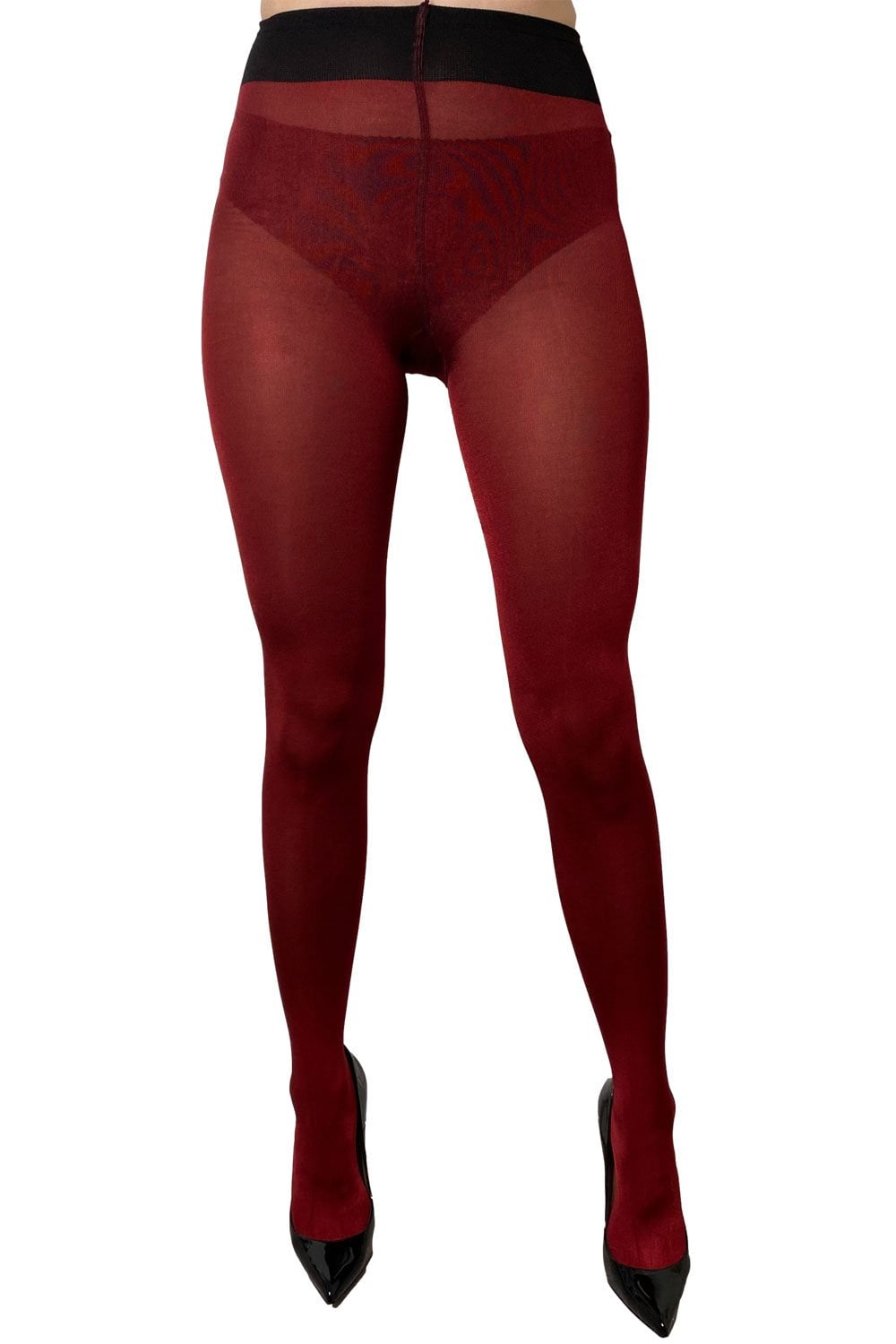 Tarragon Backseam 70 Denier Opaque Tights