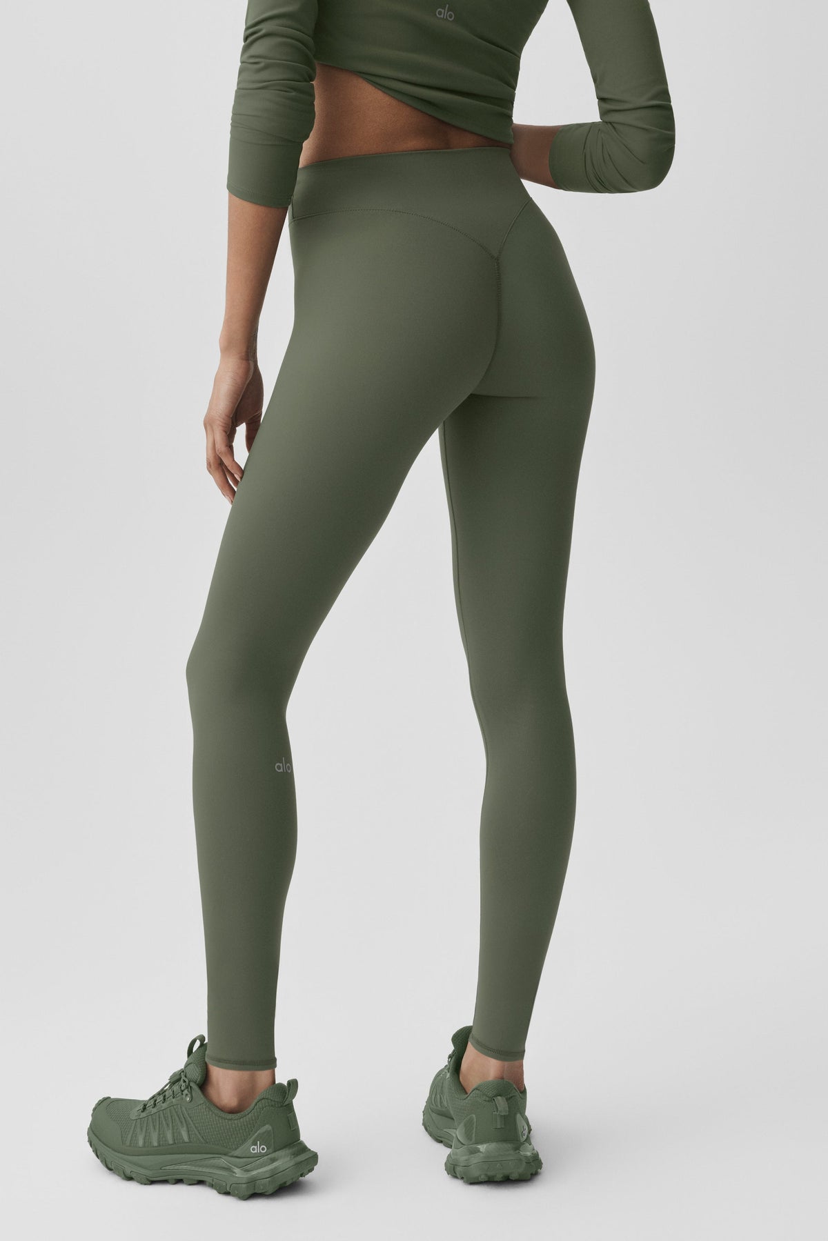 ALO Softsculpt 7/8 Define Legging - Bamboo Green