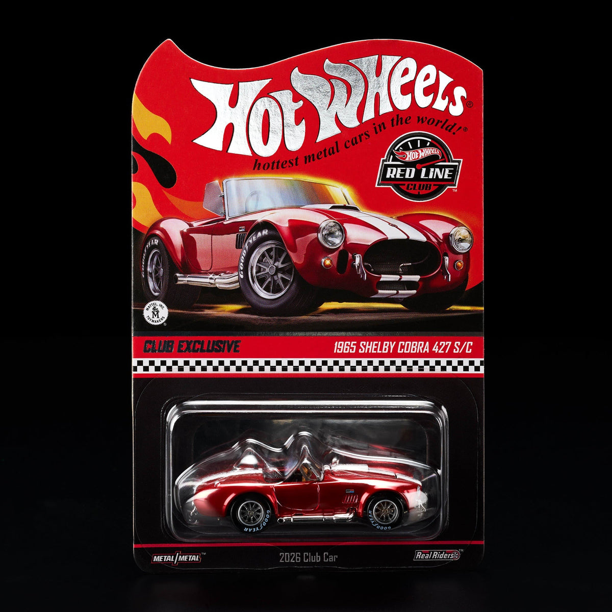 Hot Wheels RLC Exclusive Membership Car 1965 Shelby Cobra 427 S/C