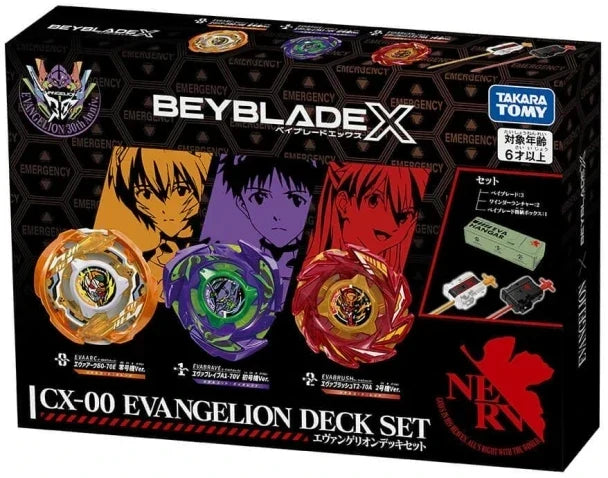 [Pre-Order] Takara Tomy Beyblade X CX-00 Evangelion Deck Set