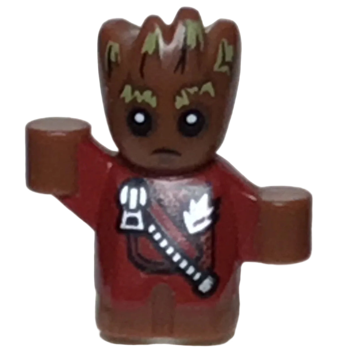 Baby Groot, Red Outfit with Zipper, sh0381