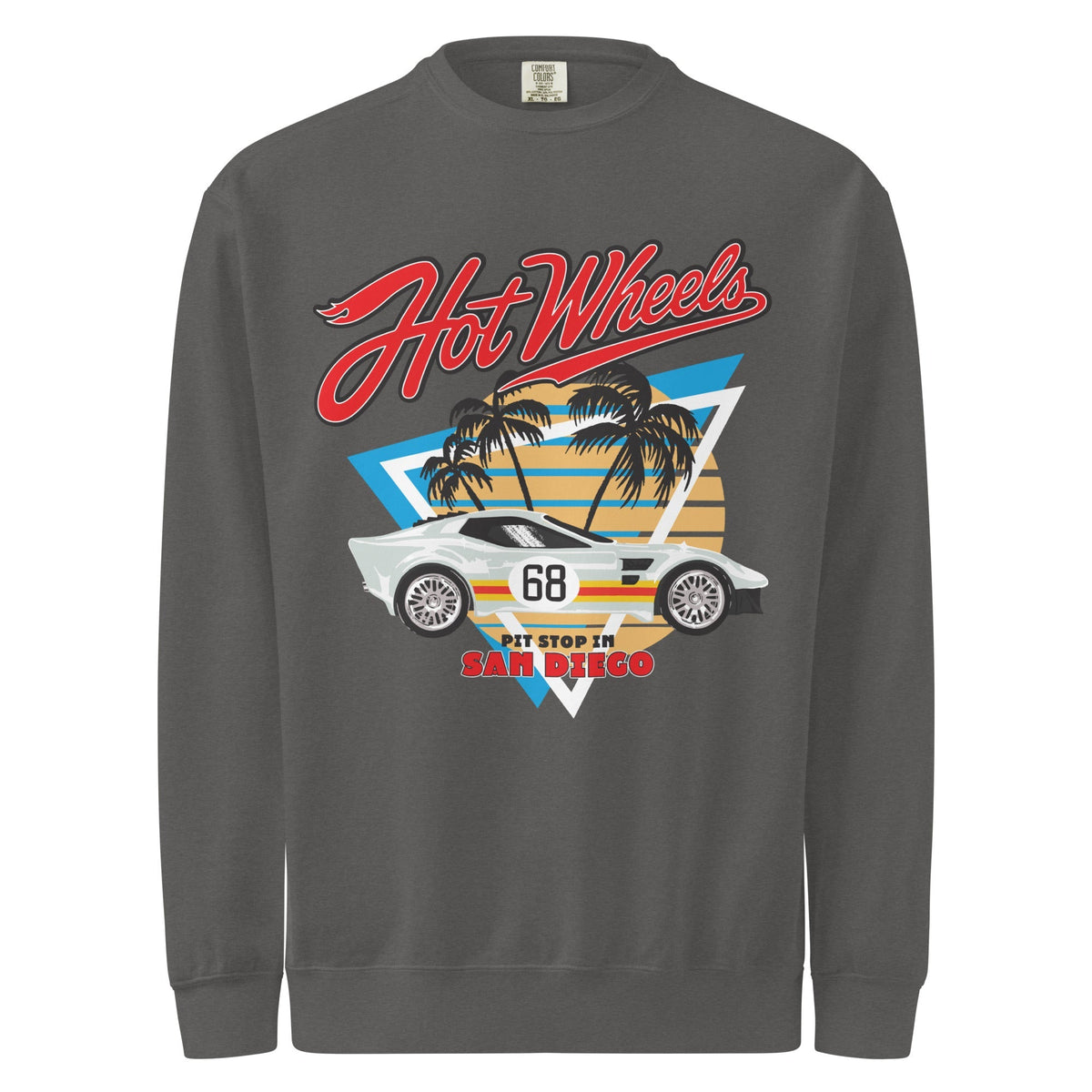 Hot Wheels Pit Stop Gray Sweatshirt