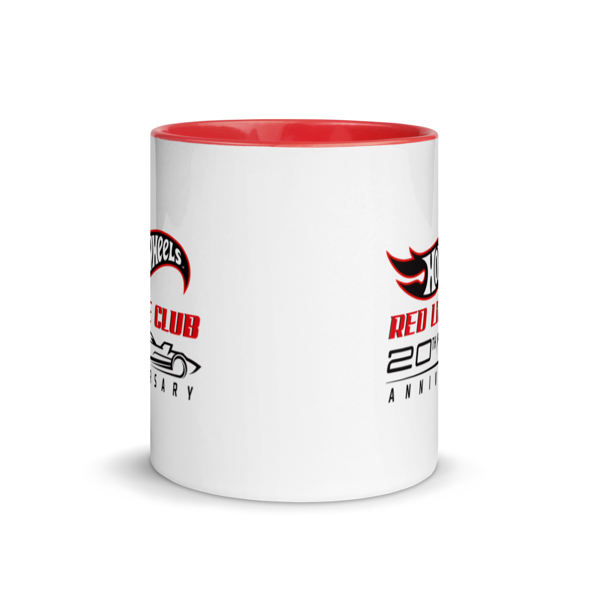 Hot Wheels® Red Line Club® 20th Anniversary Silhouette Logo Mug